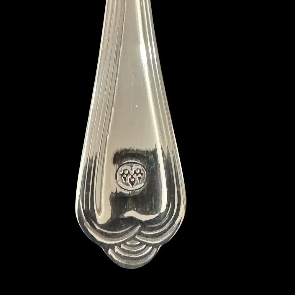 Pfaltzgraff Fairisle Sugar Shell Spoon 6 1/8